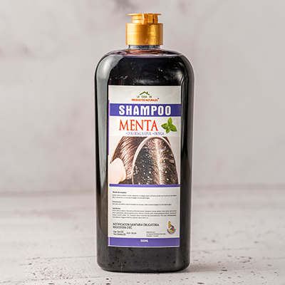 Shampoo anticaspa de menta