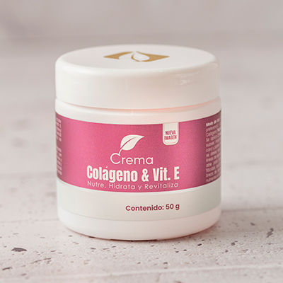 Crema de colageno y vitamina E